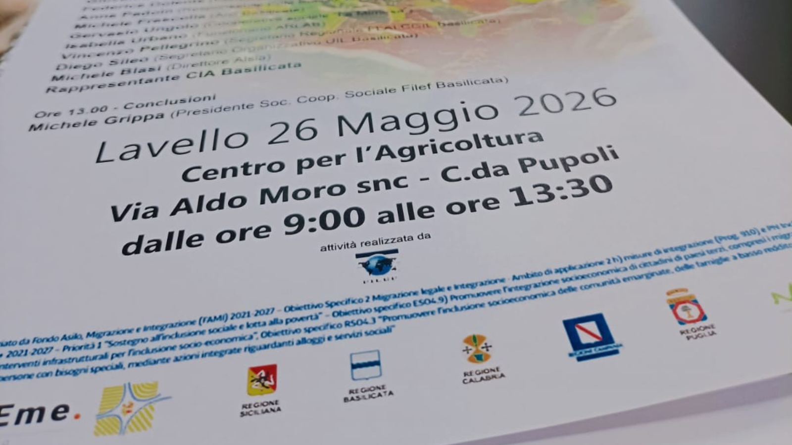 progetto poli sociali
